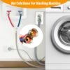 PevePexe Rubber Y Mixer Washing Machine Hose Review Burst Proof Plumbing Connector PevePexe Rubber Y Mixer Washing Machine Hose Review Burst Proof Plumbing Connector