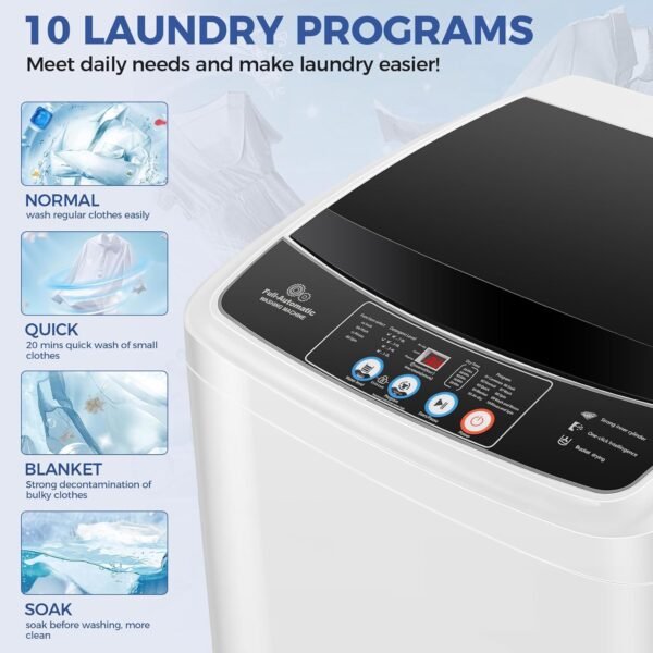 Portable Washer Review for Nictemaw NI5472-22: Compact Powerhouse for Your Laundry Needs Portable Washer Review for Nictemaw NI5472-22: Compact Powerhouse for Your Laundry Needs