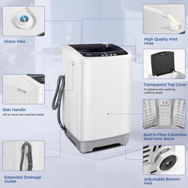 Portable Washer Review for Nictemaw NI5472-22: Compact Powerhouse for Your Laundry Needs Portable Washer Review for Nictemaw NI5472-22: Compact Powerhouse for Your Laundry Needs