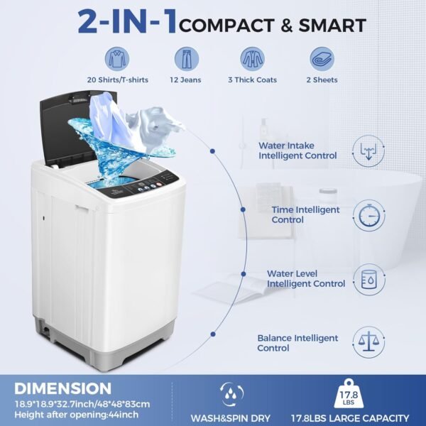 Portable Washer Review for Nictemaw NI5472-22: Compact Powerhouse for Your Laundry Needs Portable Washer Review for Nictemaw NI5472-22: Compact Powerhouse for Your Laundry Needs