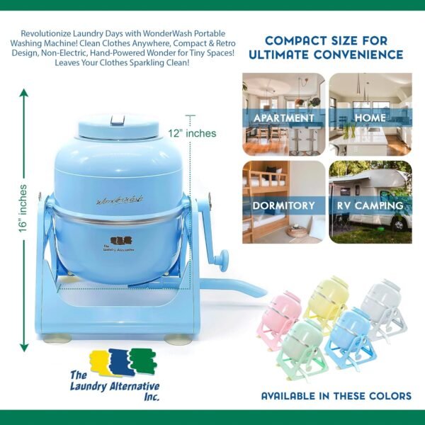 Portable Washer Review The Laundry Alternative WonderWash A Tiny Space Solution Portable Washer Review The Laundry Alternative WonderWash A Tiny Space Solution