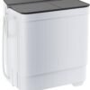 Portable Washing machine, 28lbs Mini Compact Laundry Washing Machine, Twin Tub 18lbs Washer & 10lbs Spinner Combo, Clothes Washer Machine with Drain Pump for Apartment,... Portable Washing machine, 28lbs Mini Compact Laundry Washing Machine, Twin Tub 18lbs Washer & 10lbs Spinner Combo, Clothes Washer Machine with Drain Pump for Apartment,...