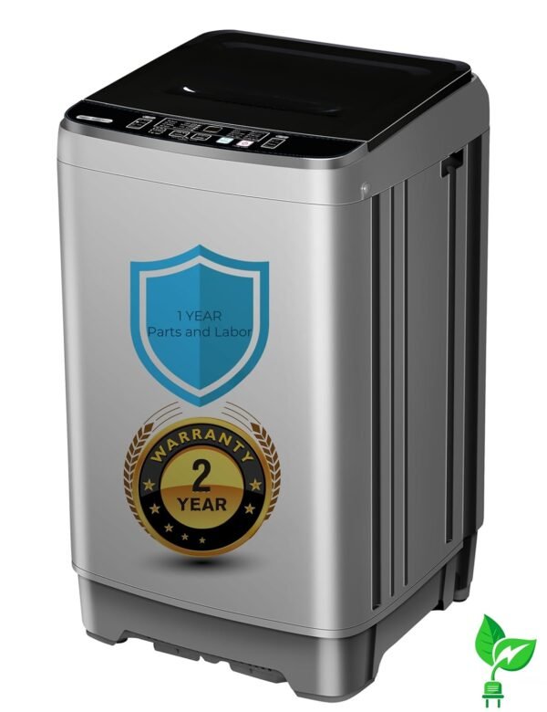 Portable Washing Machine - Compact 2.3 Cu.ft Portable Washer, Full-Automatic Top Loader for Space Saving, Ideal for Apartments, Homes, and Dorms, 10 Wash Cycles, Low Noise, IPX4 Portable Washing Machine - Compact 2.3 Cu.ft Portable Washer, Full-Automatic Top Loader for Space Saving, Ideal for Apartments, Homes, and Dorms, 10 Wash Cycles, Low Noise, IPX4