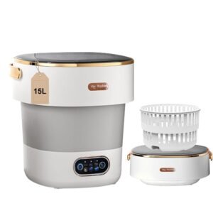 Portable Washing Machine,Mini Washer 15L Upgraded With Spin Basket,Small Clothes Folding Washing Machine Of Underwear, Baby And Small Clothes,Suitable For Home Apartments... Portable Washing Machine,Mini Washer 15L Upgraded With Spin Basket,Small Clothes Folding Washing Machine Of Underwear, Baby And Small Clothes,Suitable For Home Apartments...