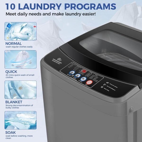 Portable Washing Machine Review for Nictemaw's Space-Saving 20 lbs Capacity Model Portable Washing Machine Review for Nictemaw's Space-Saving 20 lbs Capacity Model