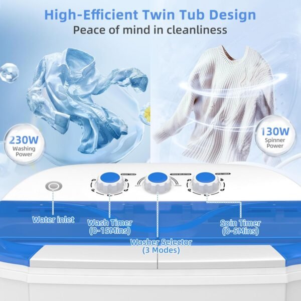 Portable Washing Machine Review for VCJ: Compact Solution for Laundry Needs Portable Washing Machine Review for VCJ: Compact Solution for Laundry Needs