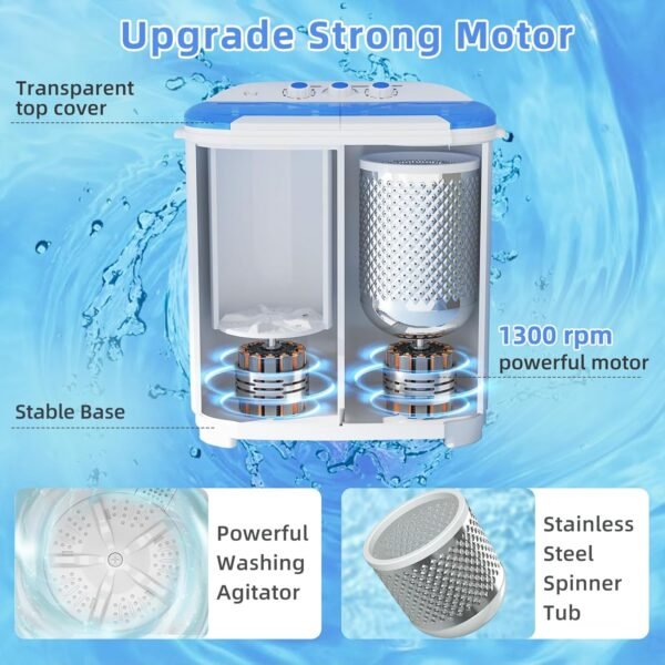 Portable Washing Machine Review for VCJ: Compact Solution for Laundry Needs Portable Washing Machine Review for VCJ: Compact Solution for Laundry Needs