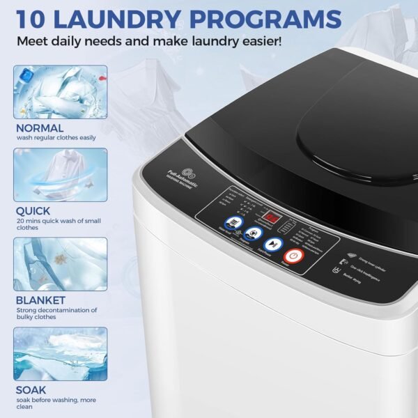 Portable Washing Machine Review Nictemaw 2.8 Cu.ft Compact Design for Homes and RVs Portable Washing Machine Review Nictemaw 2.8 Cu.ft Compact Design for Homes and RVs