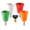 Pressure Washer Nozzle Guard, Stainless Steel High Power Washer Nozzle Tips Set with Upgraded Rubber Protector Cover, 5Pcs Pressure Washing Nozzle Holder with 1/4" Quick... Pressure Washer Nozzle Guard, Stainless Steel High Power Washer Nozzle Tips Set with Upgraded Rubber Protector Cover, 5Pcs Pressure Washing Nozzle Holder with 1/4" Quick...