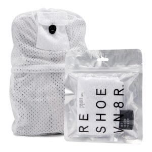 Reshoevn8r Sneaker Laundry Bag for Washing Machine - Mesh Washing Dual Lace Locking System - Shoe Cleaning Bag Compatible with All Sneakers Including Nike, Jordan, Adidas & Yeezy Reshoevn8r Sneaker Laundry Bag for Washing Machine - Mesh Washing Dual Lace Locking System - Shoe Cleaning Bag Compatible with All Sneakers Including Nike, Jordan, Adidas & Yeezy
