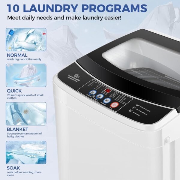 Review of Nictemaw Portable Washer 2.8 Cu.ft for Compact Living Review of Nictemaw Portable Washer 2.8 Cu.ft for Compact Living