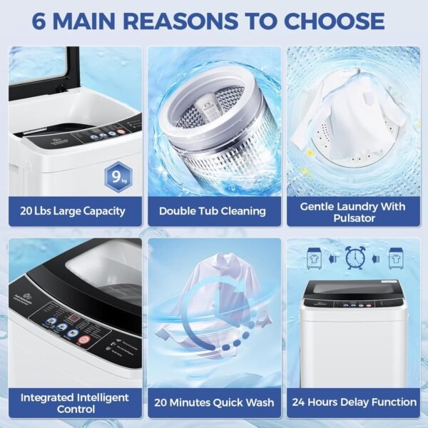 Review of Nictemaw Portable Washer 2.8 Cu.ft for Compact Living Review of Nictemaw Portable Washer 2.8 Cu.ft for Compact Living