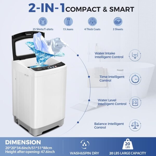 Review of Nictemaw Portable Washer 2.8 Cu.ft for Compact Living Review of Nictemaw Portable Washer 2.8 Cu.ft for Compact Living