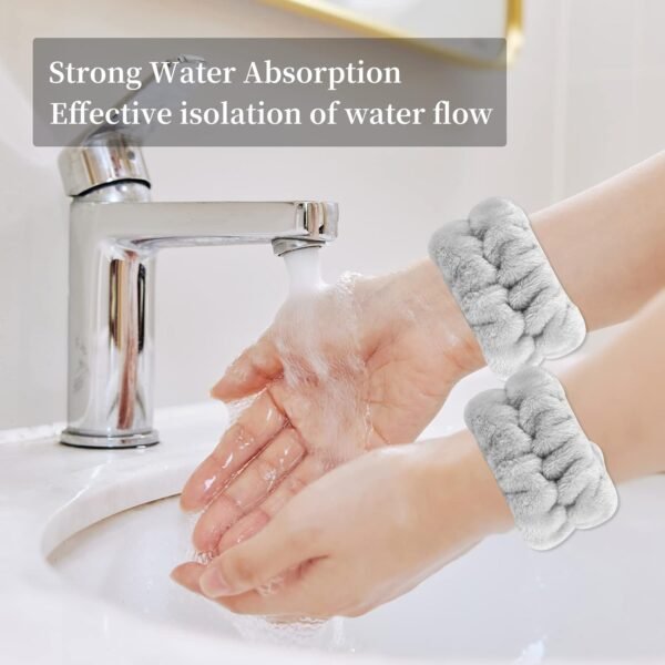 Review of SLNZAPTY Face Wash Headband and Wristband Set for Women Spa Care Review of SLNZAPTY Face Wash Headband and Wristband Set for Women Spa Care