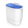 ROVSUN 11LBS Portable Washing Machine, Electric Washer and Dryer Combo with Washer(7lbs) & Spiner(4lbs) & Gravity Draining for Home RV Camping Dorm College Apartment ROVSUN 11LBS Portable Washing Machine, Electric Washer and Dryer Combo with Washer(7lbs) & Spiner(4lbs) & Gravity Draining for Home RV Camping Dorm College Apartment