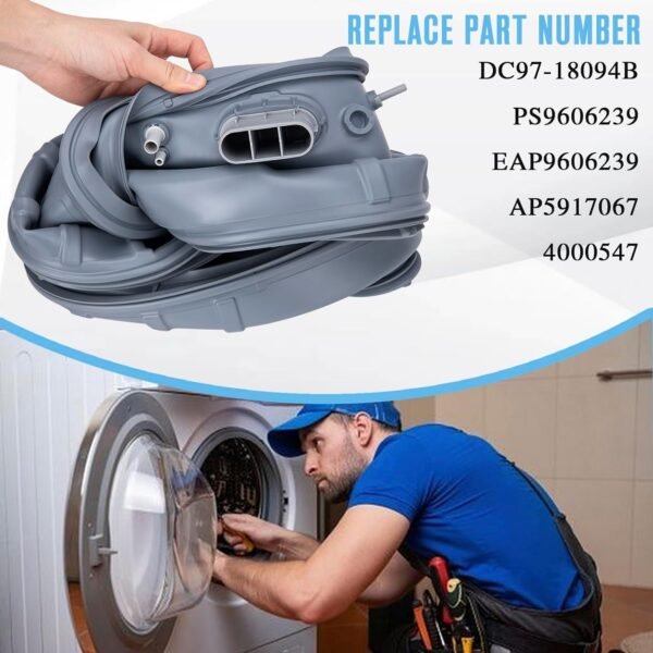 Samsung Washer Door Boot Seal DC97-18094B Review with Spring Expansion Tool Insights Samsung Washer Door Boot Seal DC97-18094B Review with Spring Expansion Tool Insights