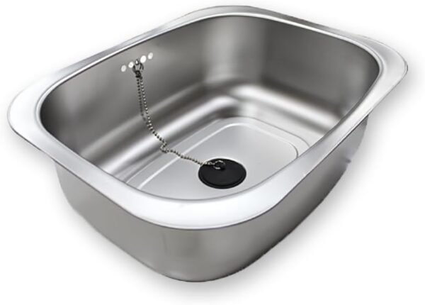 Stainless Steel Washing-up Bowl Multi-purpose Dish Tub for Sink/Wash Basins/Dishpan for Sink (WaterSpout Type) Stainless Steel Washing-up Bowl Multi-purpose Dish Tub for Sink/Wash Basins/Dishpan for Sink (WaterSpout Type)