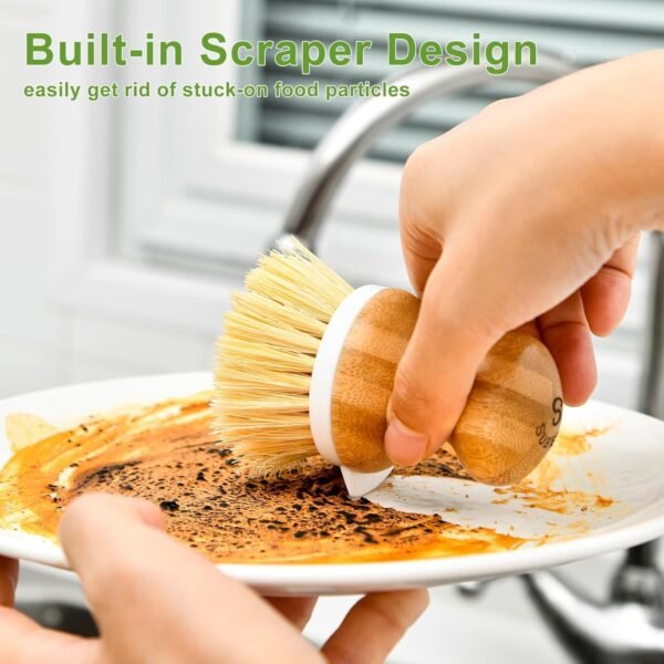 SUBEKYU Bamboo Dish Brush Review Reveals Durable Kitchen Scrubber with Built-in Scraper Benefits SUBEKYU Bamboo Dish Brush Review Reveals Durable Kitchen Scrubber with Built-in Scraper Benefits