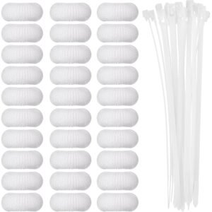 Sumind 30 Pack Nylon Lint Trap Washing Machine Lint Fabric Mesh Snare Washer Lint Catcher with 30 Pack Cable Ties Sumind 30 Pack Nylon Lint Trap Washing Machine Lint Fabric Mesh Snare Washer Lint Catcher with 30 Pack Cable Ties
