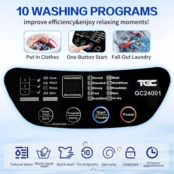 TGC Portable Washer Review Unveils Compact Powerhouse for Small Spaces TGC Portable Washer Review Unveils Compact Powerhouse for Small Spaces
