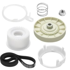 W10721967 Washer Pulley Clutch Kit W10006384 Washer Drive Belt by Blutoget - Fit for Whirlpool Kenmore Maytag Washing Machines - Replaces PS10057144 W10006356 W10006354... W10721967 Washer Pulley Clutch Kit W10006384 Washer Drive Belt by Blutoget - Fit for Whirlpool Kenmore Maytag Washing Machines - Replaces PS10057144 W10006356 W10006354...