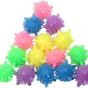 Washer Balls,Reusable Tangle-Free Eco-Friendly Laundry Scrubbing Balls,Solid Colorful Laundry Washing Balls Enhance Your Machine Cleaning Power (15 Pcs) Washer Balls,Reusable Tangle-Free Eco-Friendly Laundry Scrubbing Balls,Solid Colorful Laundry Washing Balls Enhance Your Machine Cleaning Power (15 Pcs)