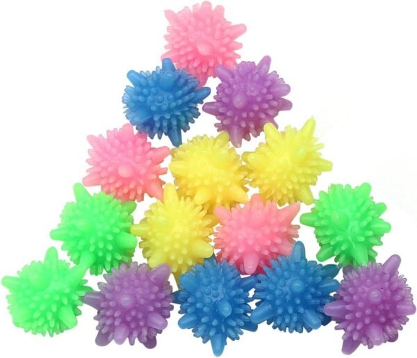 Washer Balls,Reusable Tangle-Free Eco-Friendly Laundry Scrubbing Balls,Solid Colorful Laundry Washing Balls Enhance Your Machine Cleaning Power (15 Pcs) Washer Balls,Reusable Tangle-Free Eco-Friendly Laundry Scrubbing Balls,Solid Colorful Laundry Washing Balls Enhance Your Machine Cleaning Power (15 Pcs)