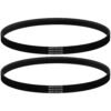 WH01X27538 Washer Drive Belt Compatible with GE, Hotpoint Clothes Washing Machine, Replaces Washing Machine Parts AP6328256, PS12299369, 4587903, 290D1101P005, 2 Pack WH01X27538 Washer Drive Belt Compatible with GE, Hotpoint Clothes Washing Machine, Replaces Washing Machine Parts AP6328256, PS12299369, 4587903, 290D1101P005, 2 Pack