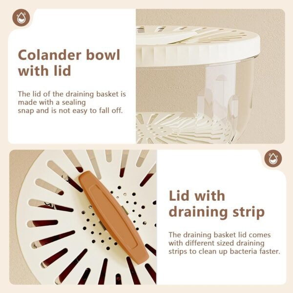XAZSKJYXGS Kitchen Colander Set Review Efficient 3 in 1 Fruit Strainer and Storage Solution XAZSKJYXGS Kitchen Colander Set Review Efficient 3 in 1 Fruit Strainer and Storage Solution