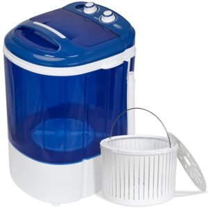 ZENY Portable Mini Washing Machine 8 lbs Washing Capacity Semi-Automatic Compact Washer Spinner Small Cloth Washer Laundry Appliances for Apartment, RV, Camping, Single... ZENY Portable Mini Washing Machine 8 lbs Washing Capacity Semi-Automatic Compact Washer Spinner Small Cloth Washer Laundry Appliances for Apartment, RV, Camping, Single...
