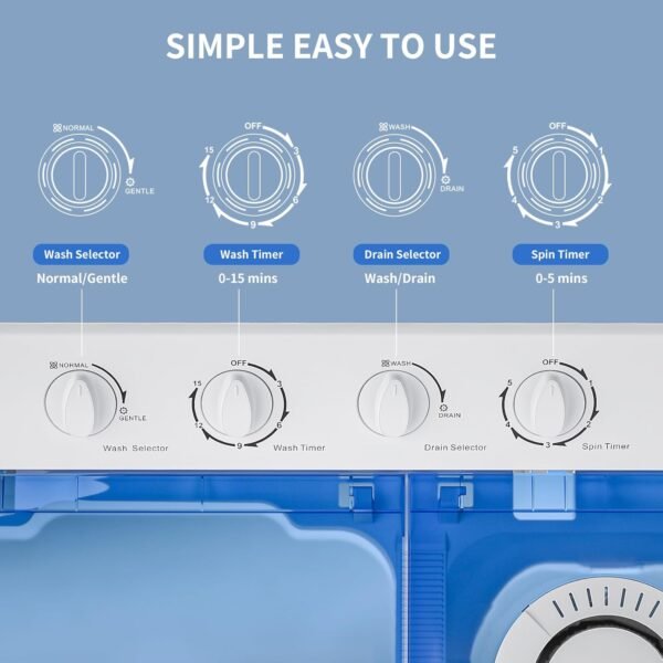 Zynkez Portable Washing Machine Review Unveils Compact Power for Apartments and RVs Zynkez Portable Washing Machine Review Unveils Compact Power for Apartments and RVs
