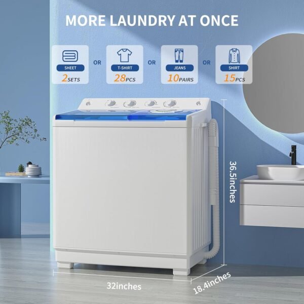Zynkez Portable Washing Machine Review Unveils Compact Power for Apartments and RVs Zynkez Portable Washing Machine Review Unveils Compact Power for Apartments and RVs